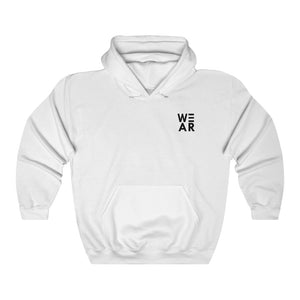 WEAR (BLACK) Unisex Heavy Blend™ Hooded Sweatshirt (24 Meals)
