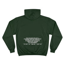 Load image into Gallery viewer, WEAR (WHITE FONT) Unisex Champion Hoodie (20 Meals)