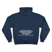Load image into Gallery viewer, WEAR (WHITE FONT) Unisex Champion Hoodie (20 Meals)