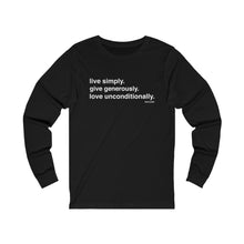 Load image into Gallery viewer, Unisex Jersey Long Sleeve Tee