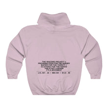 Load image into Gallery viewer, WEAR (BLACK) Unisex Heavy Blend™ Hooded Sweatshirt (24 Meals)