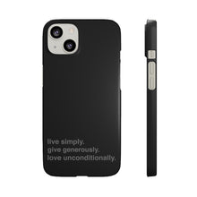 Load image into Gallery viewer, Live. Give. Love. Snap Cases (16 Meals)