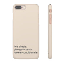 Load image into Gallery viewer, Live. Give. Love. Snap Cases (16 Meals)