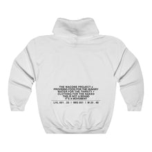 Load image into Gallery viewer, WEAR (BLACK) Unisex Heavy Blend™ Hooded Sweatshirt (24 Meals)