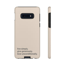 Load image into Gallery viewer, Live. Give. Love. Tough Cases (16 Meals)