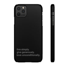 Load image into Gallery viewer, Live. Give. Love. Snap Cases (16 Meals)