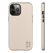 Load image into Gallery viewer, WACONE Logo (sand) Tough Cases