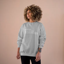 Load image into Gallery viewer, Premium Live. Give. Love. Champion Sweatshirt (24 Meals)