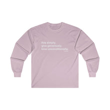 Load image into Gallery viewer, Live. Give. Love. Ultra Cotton Long Sleeve Tee (20 Meals)