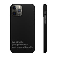 Load image into Gallery viewer, Live. Give. Love. Snap Cases (16 Meals)