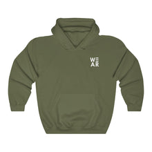 Load image into Gallery viewer, WEAR (WHITE) Unisex Heavy Blend™ Hooded Sweatshirt (24 Meals)
